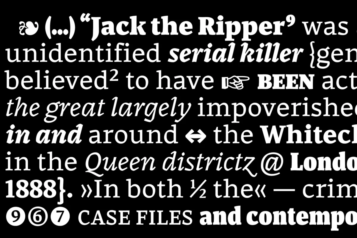 Azor – Type and Media 2018